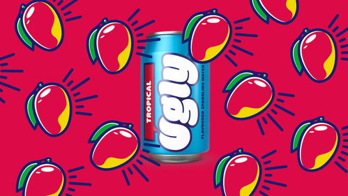 二次元覺醒 ugly蘇打水包裝設(shè)計(jì)，讓飲料成為一種動漫生活態(tài)度